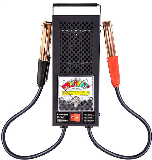 Technic Αναλογικό Battery Tester με Κροκοδειλάκια