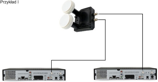 Inverto LNB Monoblock mit Geräuscharmer Verstärker 0.2dB
