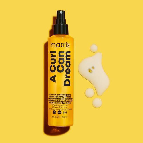 Matrix A Curl Can Dream Scrunch N' Go Дефиниращ Спрей Лосиони За Коса Без Измиване 250 Мл Жени