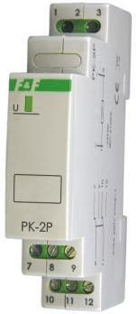F&F Ρελέ Ράγας 8A Διπολικό με Τάση 230V