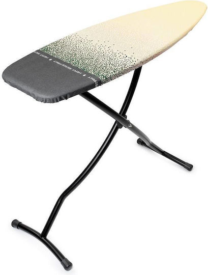 Brabantia New Dawn Bügelbrett Für Dampfbügeleisen Zusammenklappbar 135x45cm