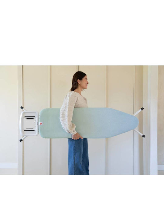 Brabantia Iron Ironing Board for Steam Iron Foldable 124x38cm