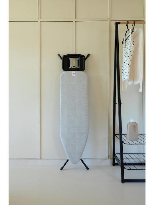 Brabantia Iron Ironing Board for Steam Iron Foldable 124x38cm