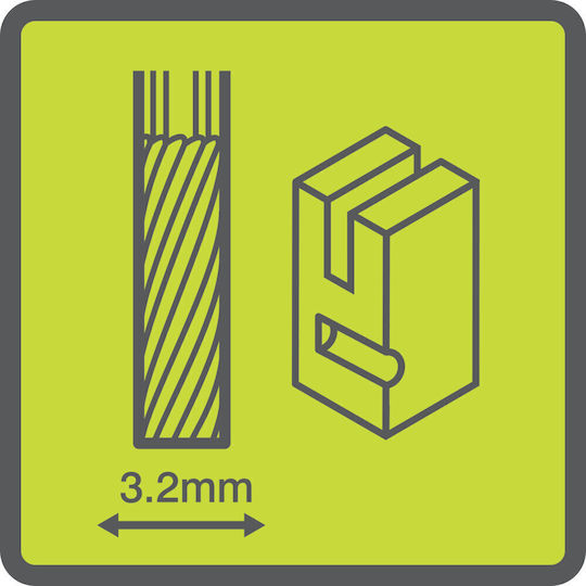 Ryobi Router 3.2mm x 3.2mm