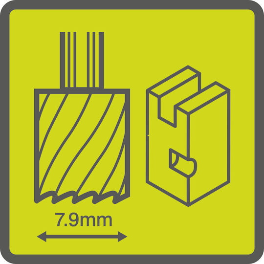 Ryobi Φρέζα 8mm