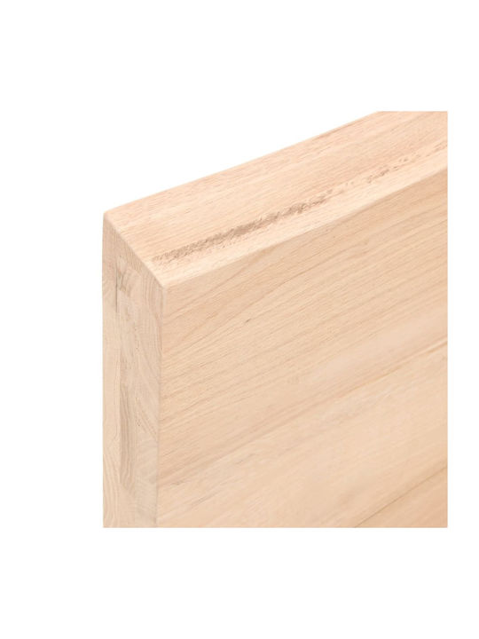 vidaXL Badezimmer-Unterschrank aus Massivholz Raw solid wood 40x50x2cm 3156001 1Stück