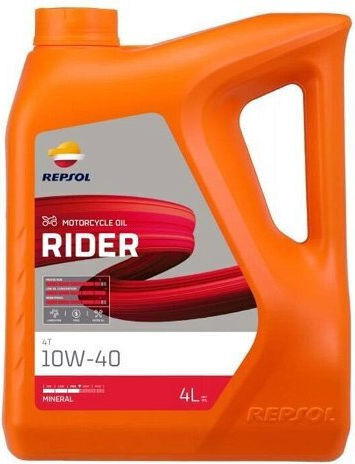 Repsol Rider 10W Λάδι Μοτοσυκλέτας για Τετράχρονους Κινητήρες 1lt