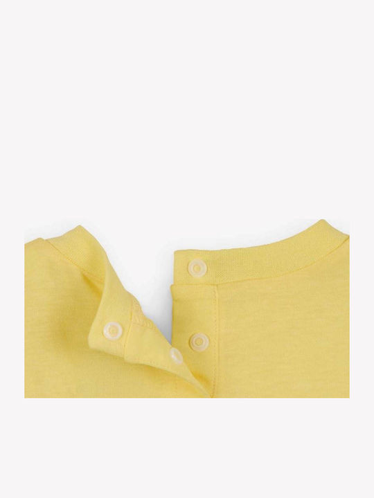 Nike Set Babystrampler Kurzärmelig mit Zubehör Yellow 2Stück