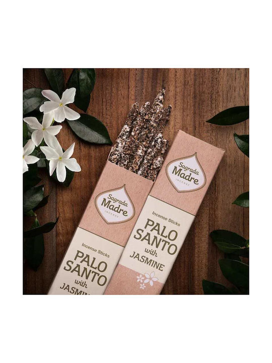 Θυμίαμα Palo Santo Jasmine Sagrada Madre Premium Incense 8τμχ