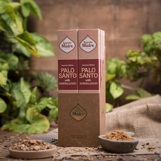 Palo Santo Sandalwood Sagrada Madre Premium Incense 8pcs