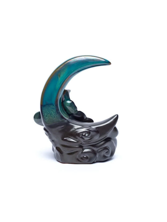 Keramik Rückflussbrenner Mondkegel Umkehrfluss 14cm