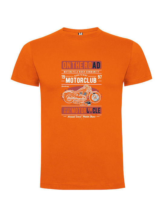 iLovePrints Riders Unleashed T-shirt Orange