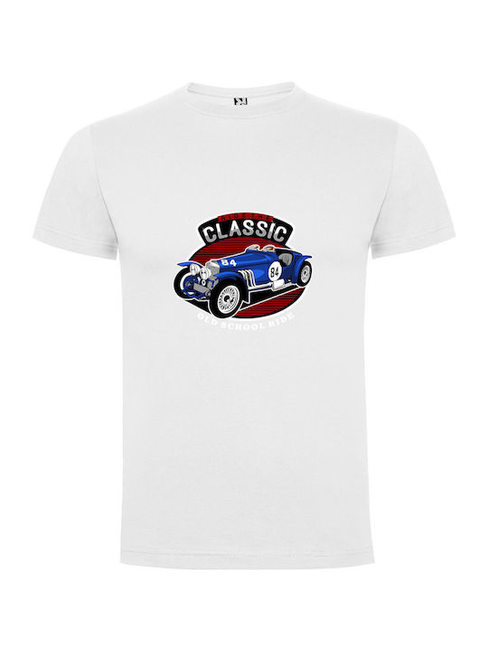 iLovePrints Vintage Speed Demon Logo T-shirt White