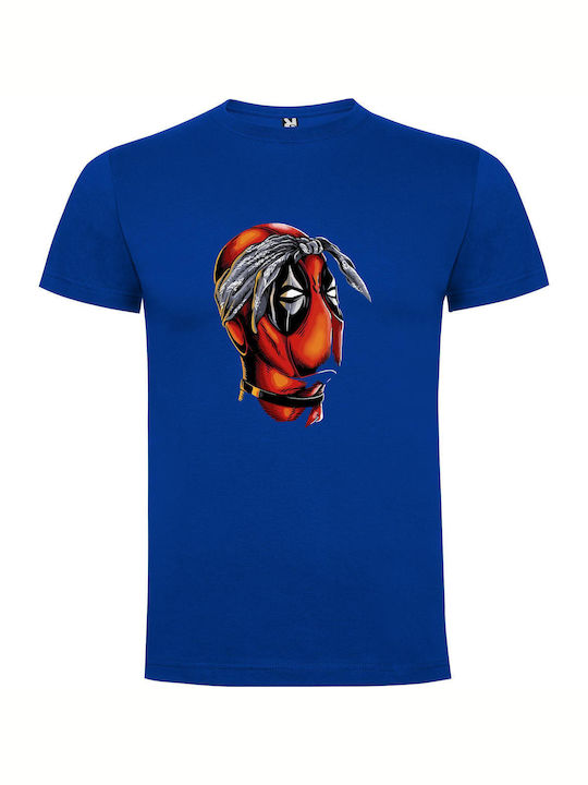 iLovePrints Deadpool T-shirt Star Wars Blue