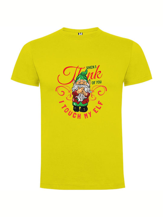 iLovePrints Heartfelt Elf Magic T-shirt Yellow