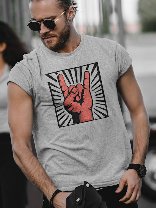 Softworld Tune Up Turn Loud T-shirt Γκρι