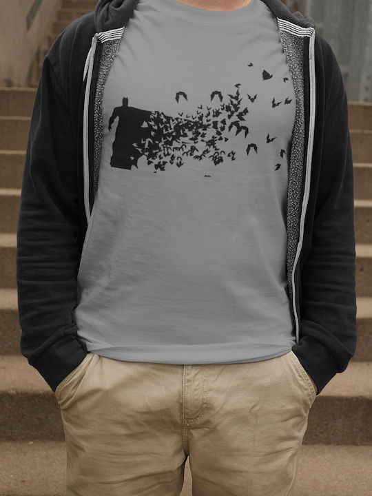 Softworld Batman Art T-shirt Batman Gray Softworld Batman Art T-shirt Batman Gray