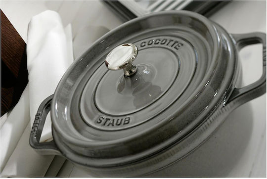 Staub Βαθιά Κατσαρόλα από Μαντέμι 6.7lt / 28cm