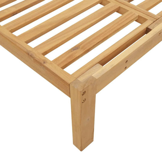 Garten- und Outdoor-Möbelsets 5 Stück Akazie mit Kissen