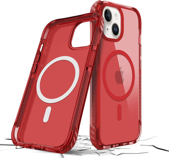 Prodigee Back Cover Πλαστικό 2mm Κόκκινο (iPhone 15)