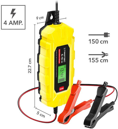 Trotec Batterieladegerät Für Auto & Motorrad 12V
