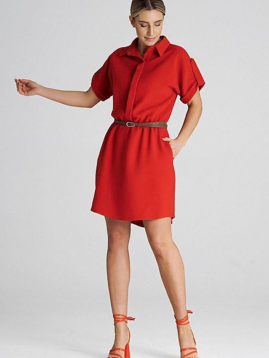 Figl Kleid Red