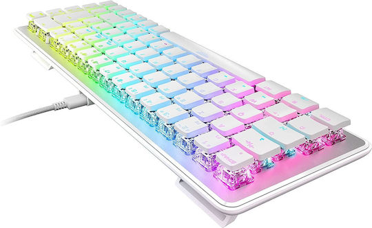 Roccat Vulcan II Mini AIMO Gaming Mechanical Keyboard 65% with RGB lighting (English US) White