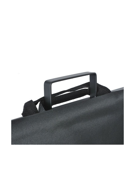 Μεταλλική Τσάντα Μεταφοράς Ξύλων 50.5x37x50cm Μαύρη
