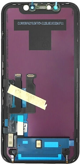 O ecran Ips Lcd cu Mecanism Tactil pentru iPhone XR (Negru)