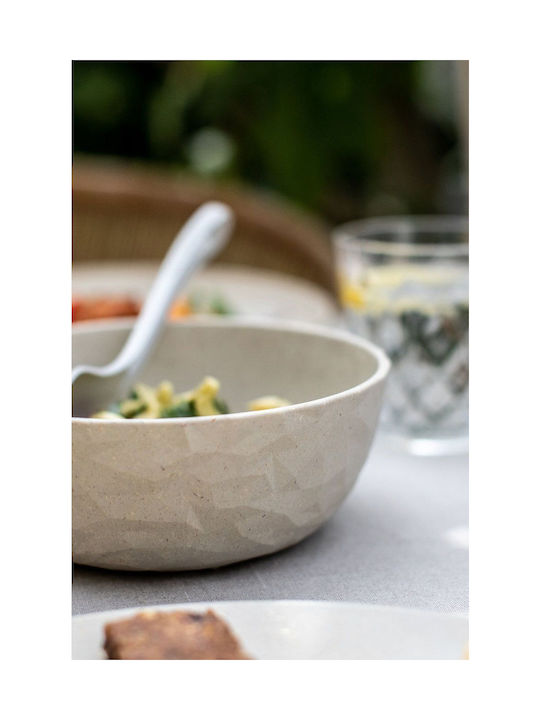 Koziol Serving Bowl Round Plastic Beige with Diameter 16.5cm 4pcs