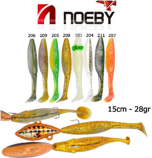 Noeby Τεχνητό Δόλωμα 15εκ./28gr 209 Σετ 4τμχ