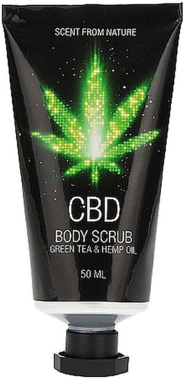 PharmQuests Cbd Bath And Shower Green Tea Hemp Oil Travel Set για Καθαρισμό Σώματος & Ενυδάτωση