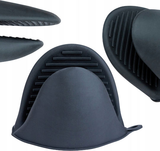 Pot Holder Silicone Gray 1pcs
