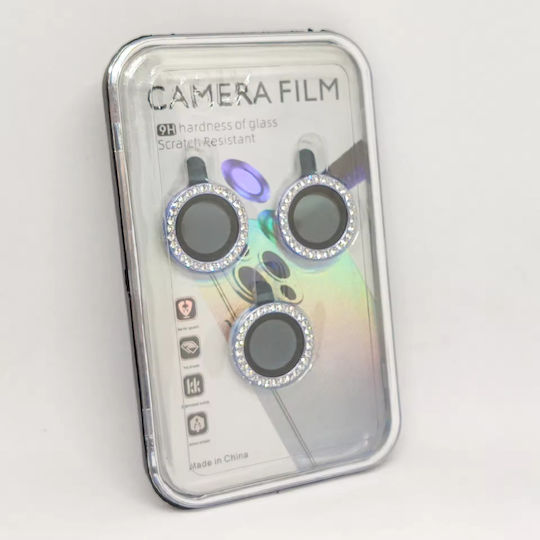 Camera Protection Tempered Glass Purple for the iPhone 14