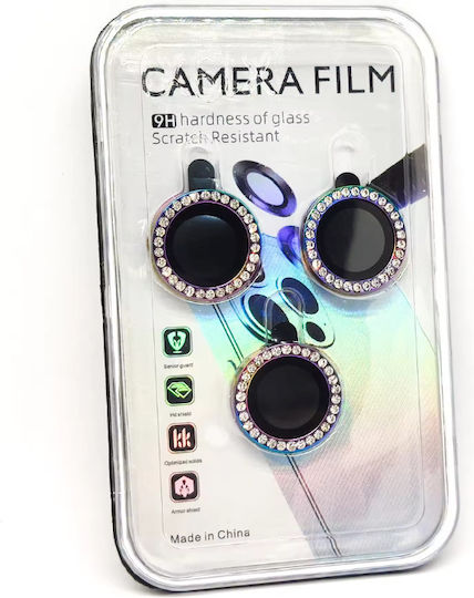 Camera Protection Tempered Glass Purple for the iPhone 14 Plus