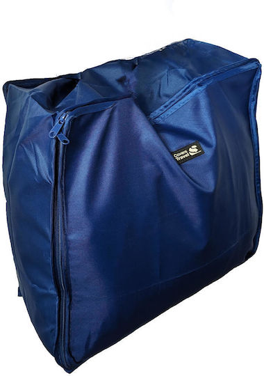 Kunststoff Aufbewahrungsbeutel für Kleidung in Blau Farbe 36x36x10cm 1Stück