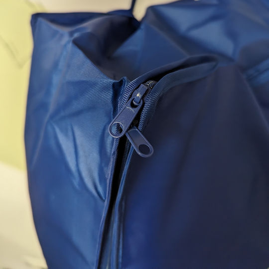 Plastic Sac de Depozitare pentru Haine în Culoare Albastru 36x36x10cm 1buc