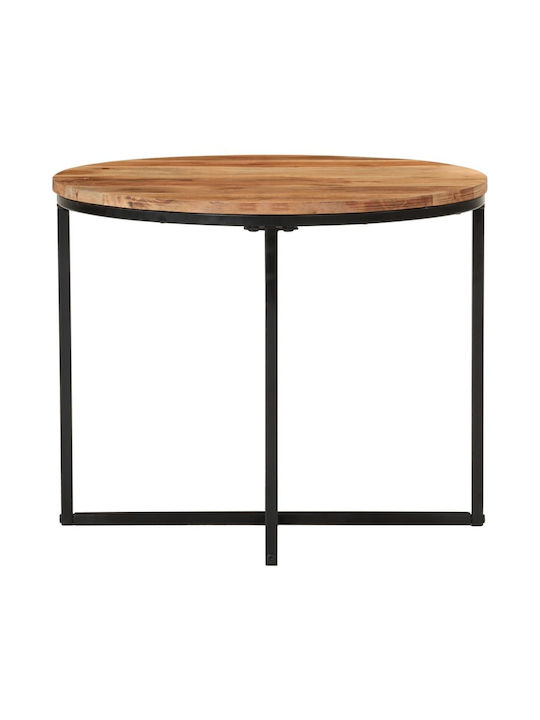 Sitting Room Table for Small Outdoor Spaces Brown 55x55x45cm