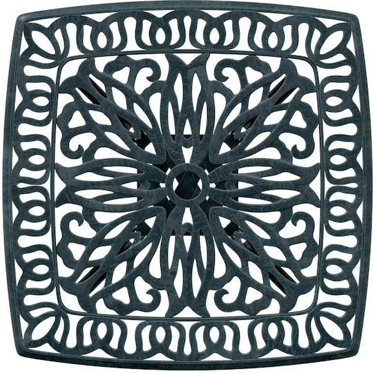 Masa Masa de lounge pentru spații exterioare mici Aluminiu Verde 53x53x53buc