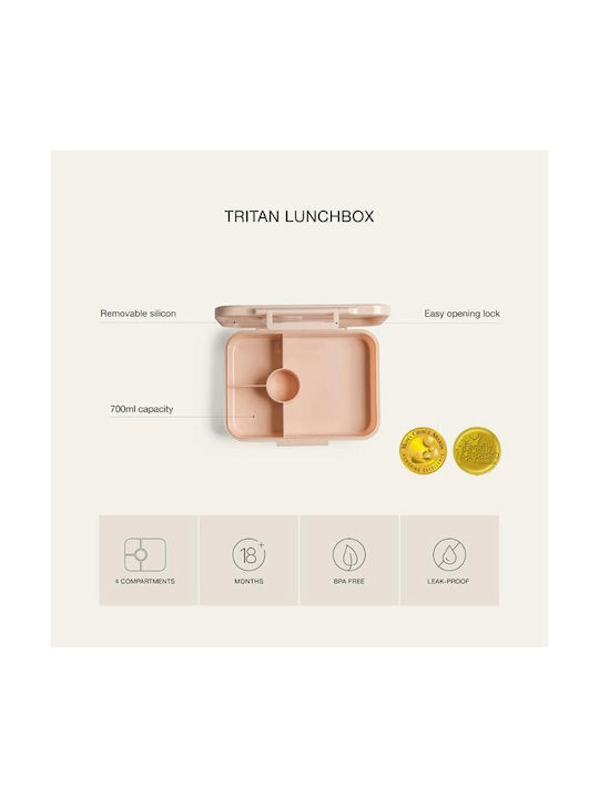 Citron Δοχείο Φαγητού Πλαστικό Ροζ 700ml