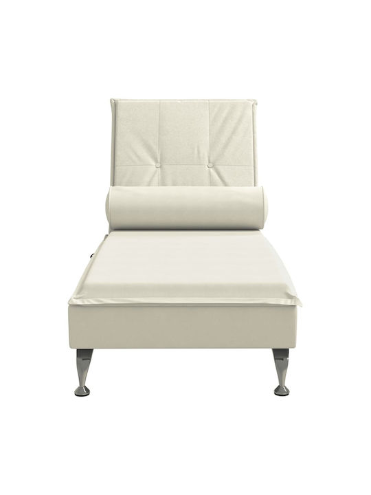 Recliner Catifea Bej L136.5xW56xH75buc