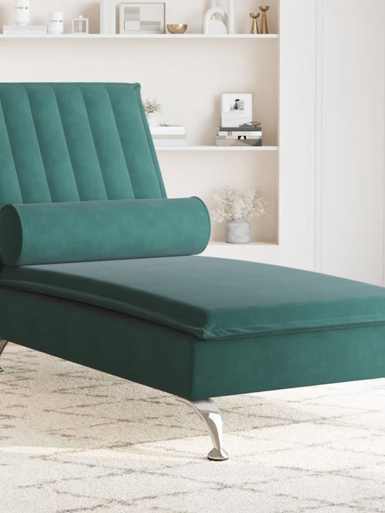 Recliner Catifea Verde L137xW56xH75buc
