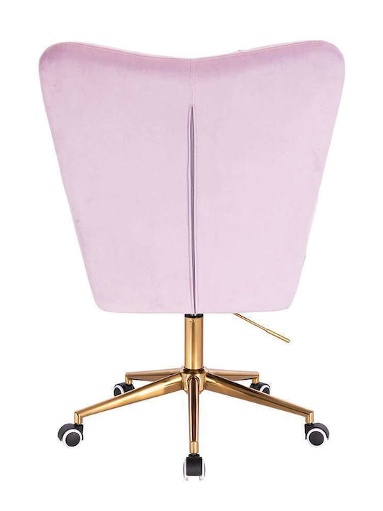 Chair Visitor Velvet in Purple Color 63xx 1pcs