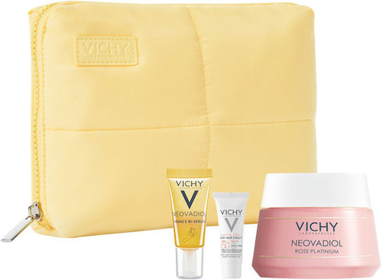 Vichy Rose Platinium Σετ Περιποίησης για Αντιγήρανση & Λάμψη 4τμχ