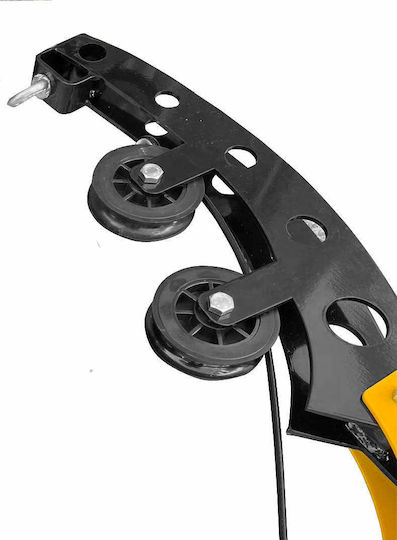 eBoxing Τροχαλία Πλάτης χωρίς Βάρη Yellow/Black