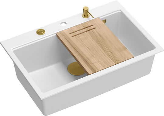 Quadron Плот за рязане Дърво Сив 38x20см 1бр
