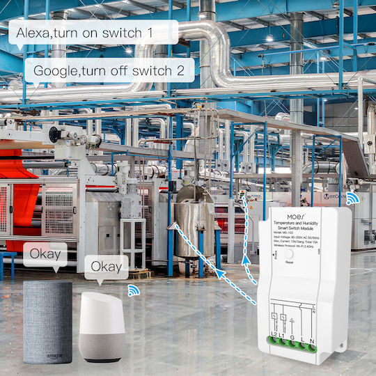 MOES Comutator Inteligent Wi-Fi WM-103T