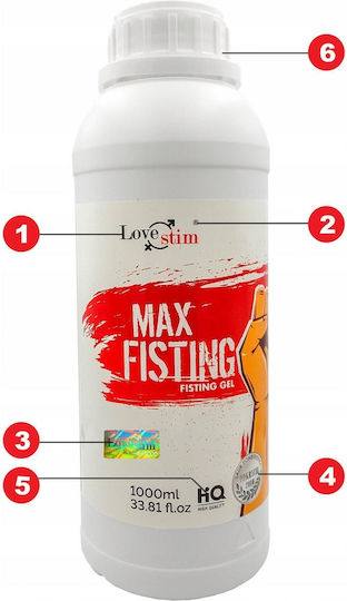 Boss Of Toys Max Fisting Гел за смазване 1000мл