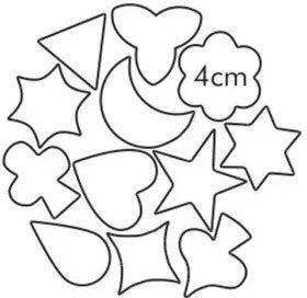 Tescoma Cookie Cutter Metalice 12 Bucăți