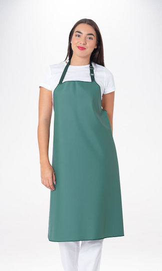 Adiavroxo (Work Aprons & Sleeves) Ποδιά Kellner Ganzkörper Grün